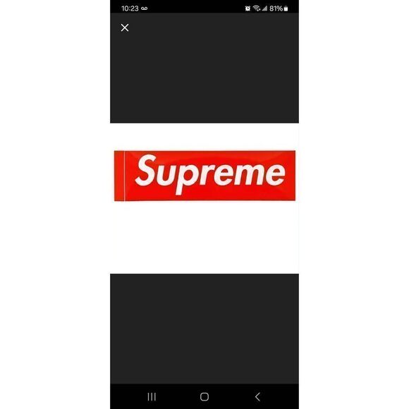 NWOT Supreme LARGE pink long sleeved t-shirt. - Picture 7 of 7